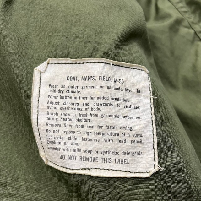 60's U.S.ARMY  M-65 field jacket