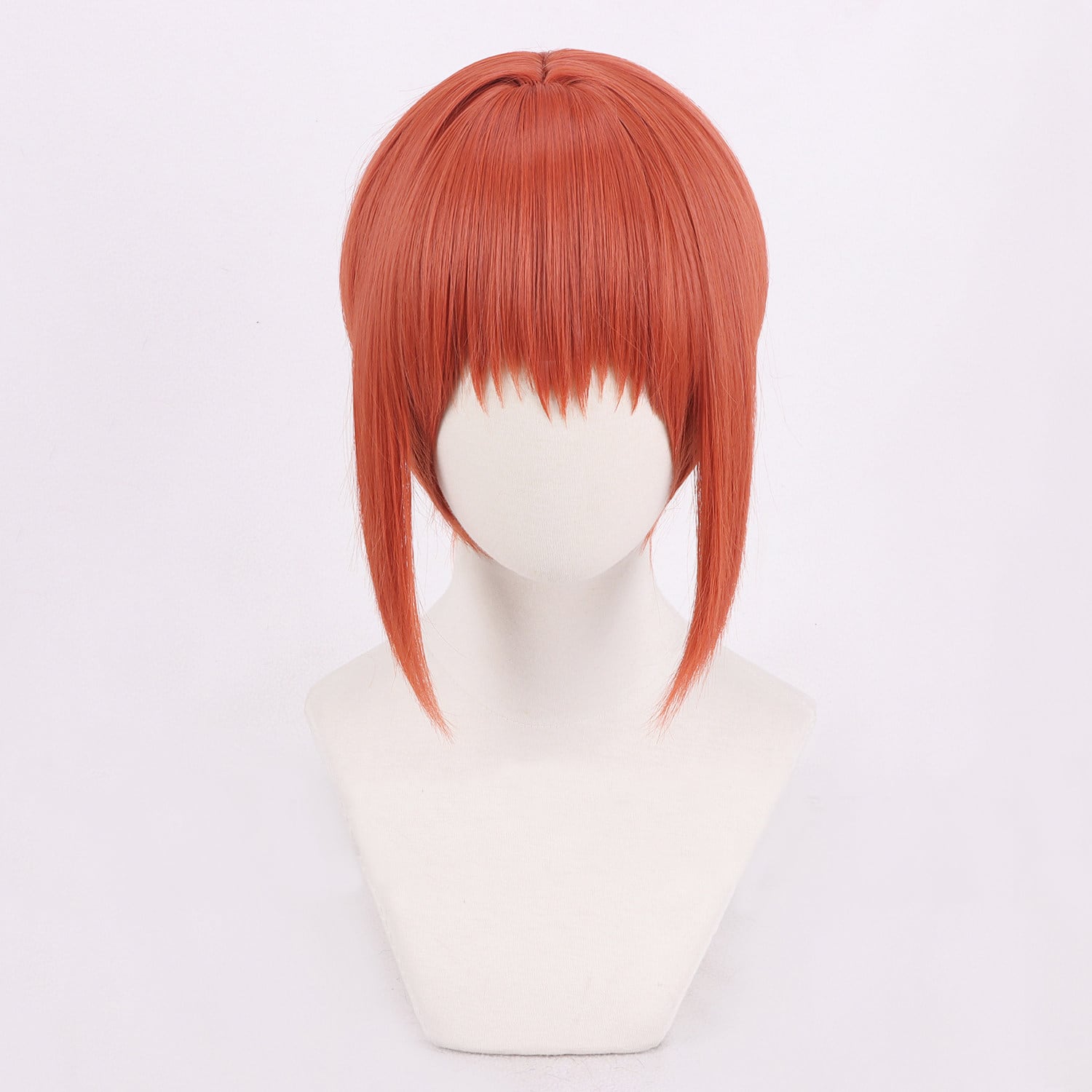 コスプレ耐熱ウィッグ ブラウン 結い上げ ポニーテール バンス付き