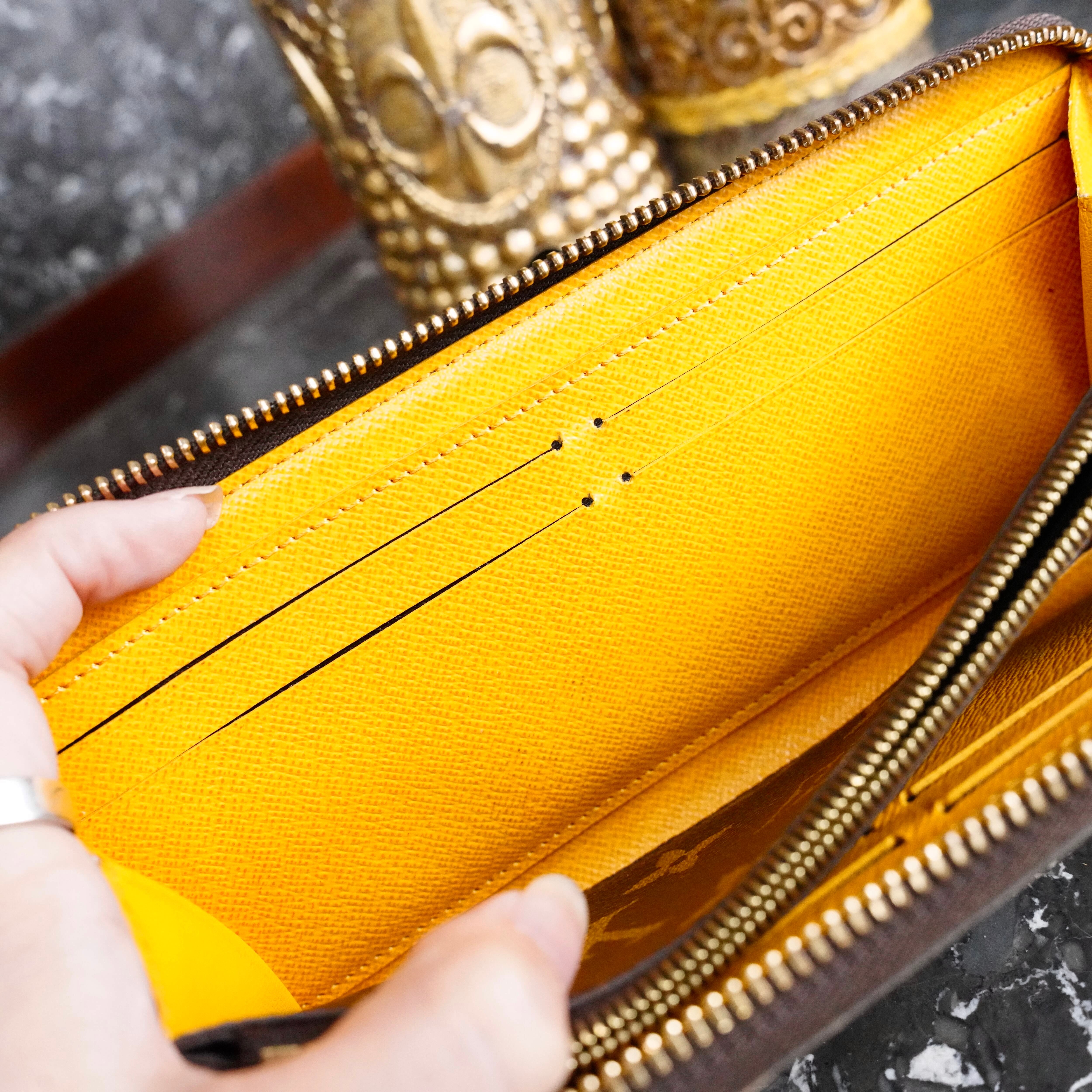 LOUIS VUITTON M60744 GI1195 MONOGRAM PATTERNED LONG WALLET/ルイ