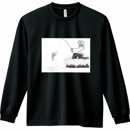 釣り　長袖ｔシャツ（黒）