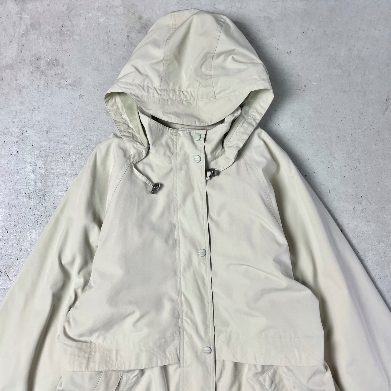 90年代 L.L.BEAN エルエルビーン ポリエステルシェルコート ロング 