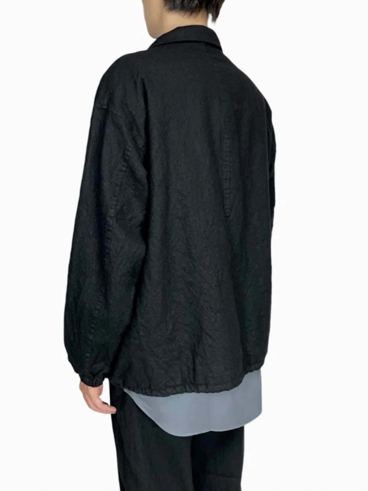 【COMME des GARCONS HOMME】ウールサージ製品縮絨ジャケット