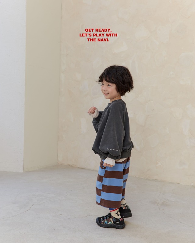 《送料無料》予約:スクエアバミューダパンツ【navi】