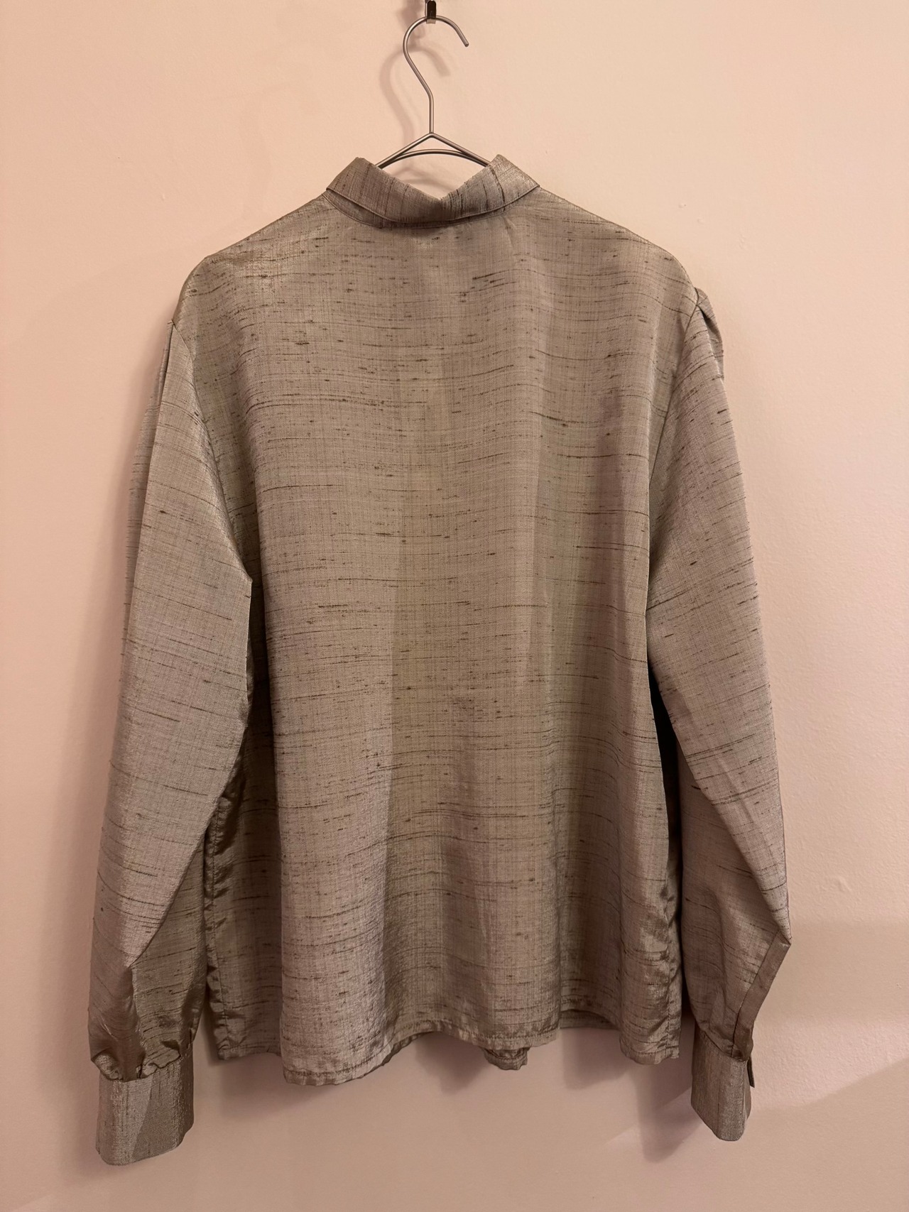 1980's FREYA W.germany ピンタックブラウス