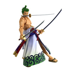 【人気】ヴァリアブルアクションヒーローズ ONE PIECE ゾロ十郎 約180mm PVC製 塗装済み可動フィギュア