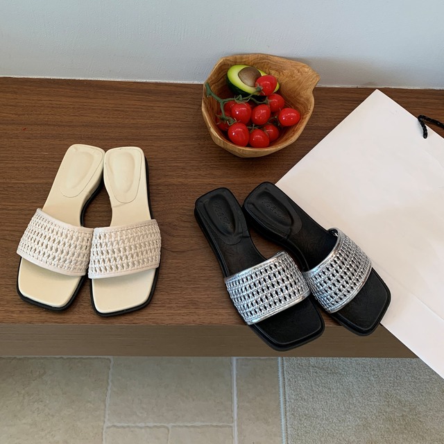 braiding flat sandal　i-0279