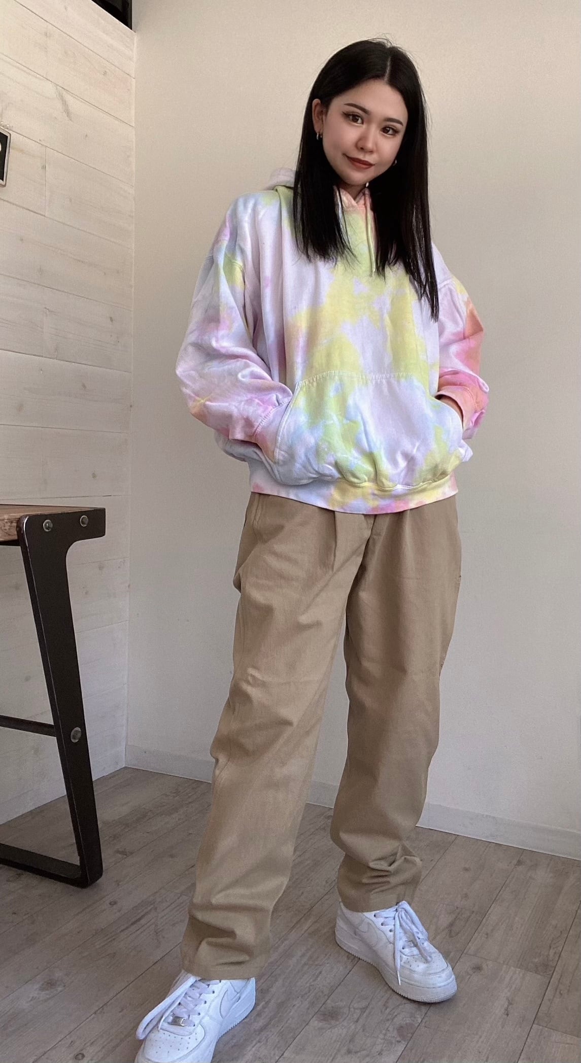 BEN DAVIS (ベンデイビス) テーパード アクティブ ワークパンツ ベージュ G-1180002