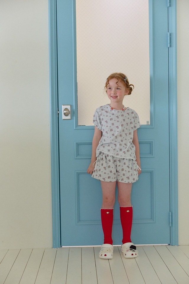 ※お洋服と同梱限定※【即納】<berryberry>  Rose socks