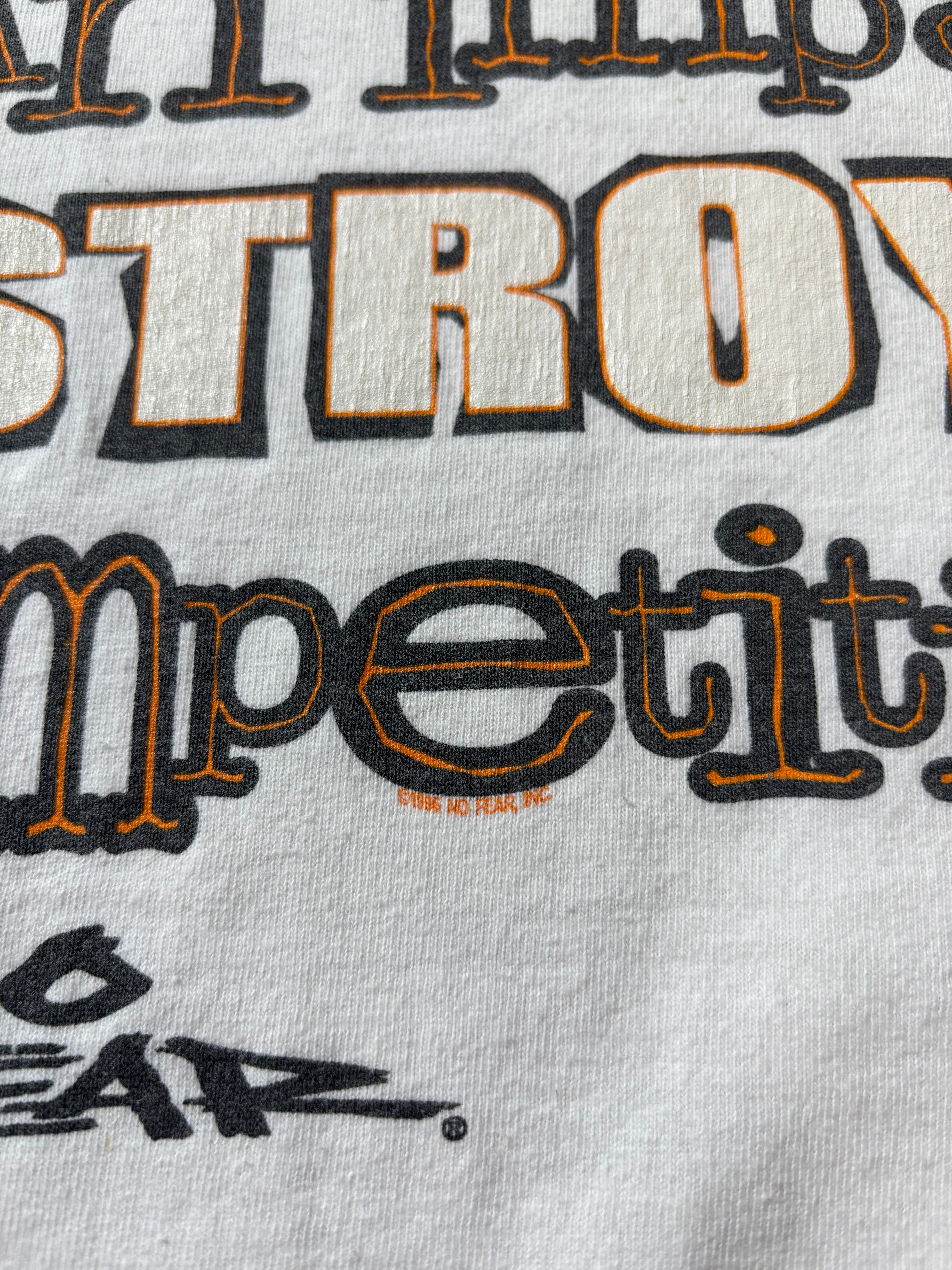 90s NO FEAR” made in usa print tee | 古着屋2000