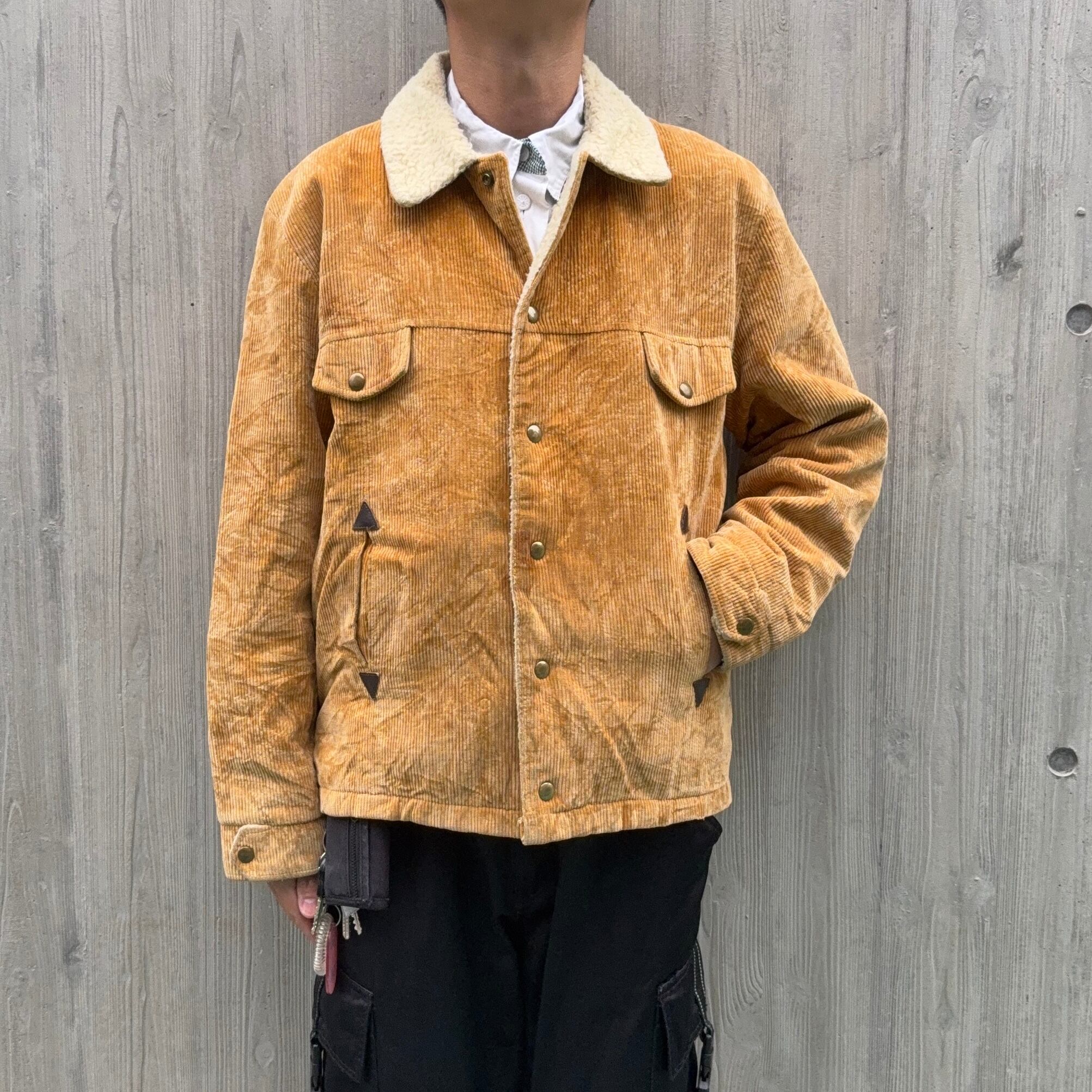 60's Vintage “PURITAN” Made in USA Corduroy Boa Jacket | 放課後の