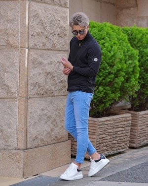 PREMIUM STRETCH TURTLE NECK【BEL-M-025】