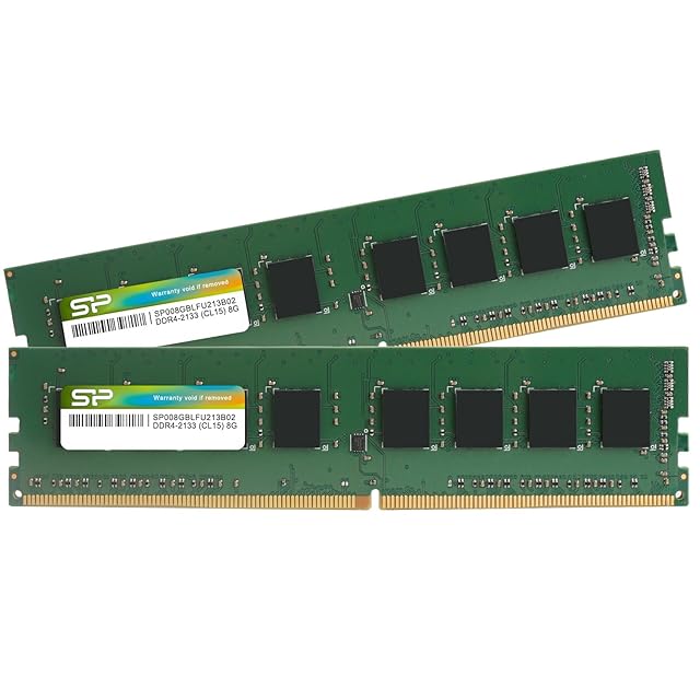 シリコンパワー メモリ ddr4 32gb 16GB×2枚 SP DDR4-2400 CL17 32GB