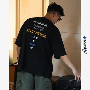 Multi logo back print t-shirt 1380