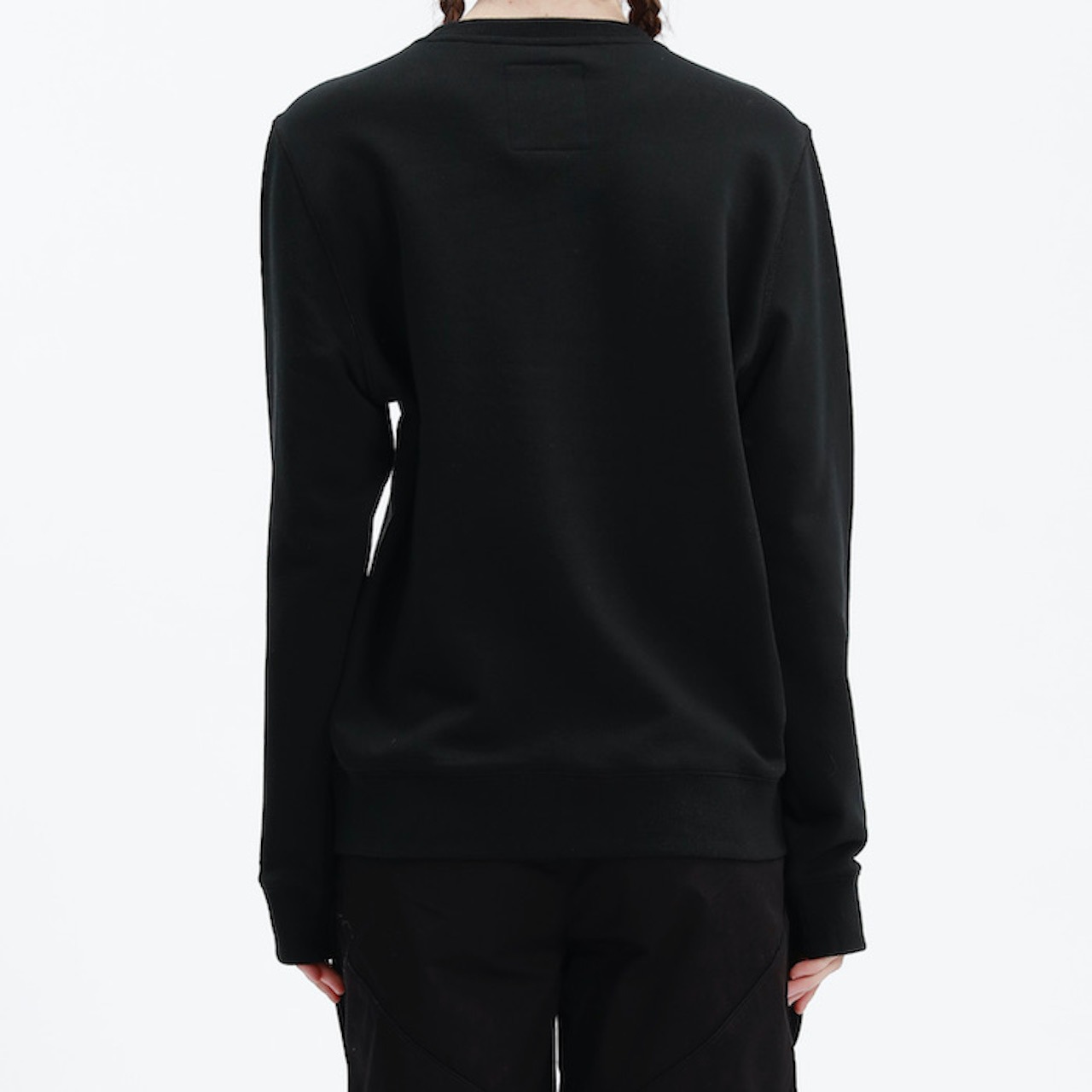 【HIPANDA ハイパンダ】レディース スウェット トレーナー WOMEN'S  RHINESTONE PANDA SWEAT SHIRT / BLACK