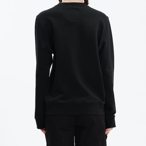 【HIPANDA ハイパンダ】レディース スウェット トレーナー WOMEN'S  RHINESTONE PANDA SWEAT SHIRT / BLACK