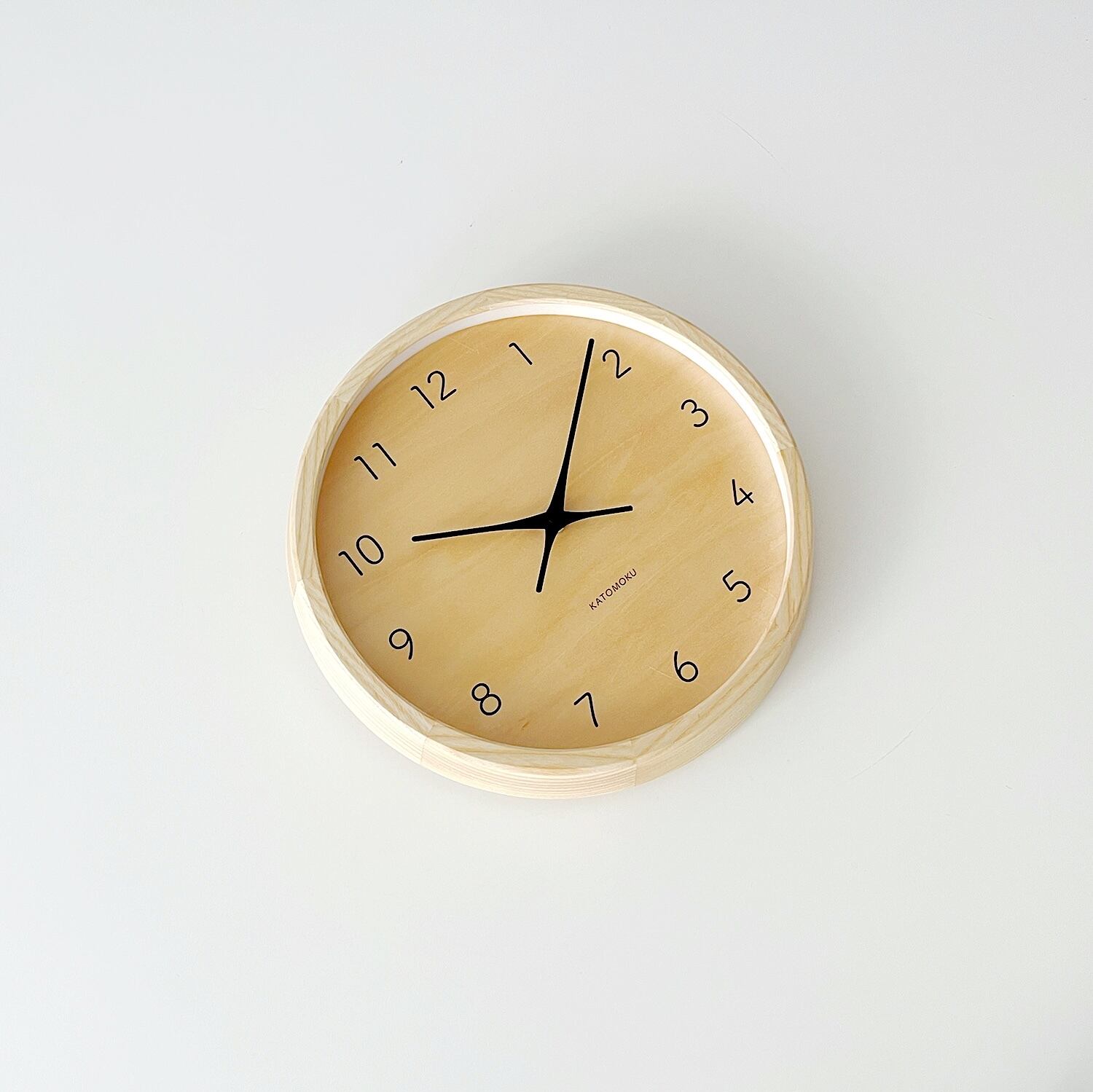 KATOMOKU muku clock 7 km-83NA | 加藤木工株式会社 online shop