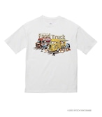 デザインNO.254  No.2021-aki-TS-004ビックシルエットTシャツ:  コーギーのフードカーTシャツ5.6oz ビックシルエットTシャツ