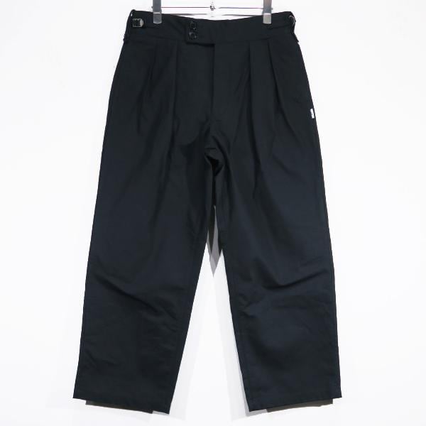 WTAPS ダブルタップス 24SS LEZ GLUCA TROUSERS COTTON CNVS キャンバス 2タック グルカトラウザーズ パンツ ブラウン 241TQDT-PTM06 WTAPS ダブルタップス 24SS LEZ/GLUCA/TROUSERS/COTTON.CNVS 241TQDT
