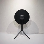 カッシーナ取扱 KRISTALIA クリスタリア POULE ポール カウンターテーブル カフェテーブル ハイテーブル 円形 テーブル ブラック モダン ホテルライク ミニマル