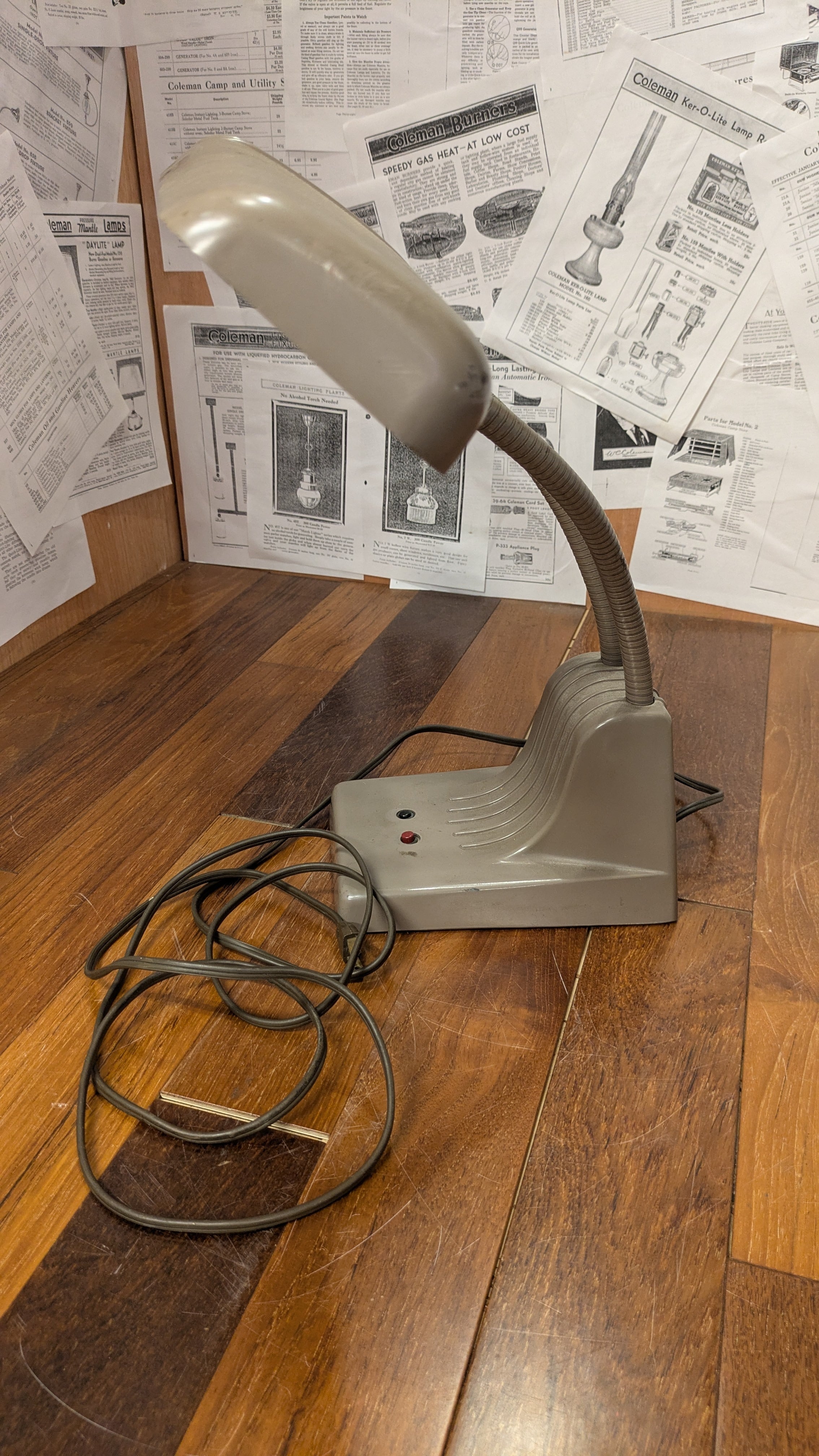 50's Vintage DAZOR DeskLight ビンテージ デイザー デスクライト 照明