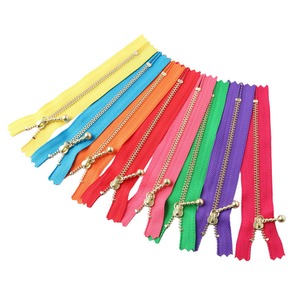 【新着特価】Y.K.K 玉付ファスナー G 8色セット 12cm 3G12-8MIX
