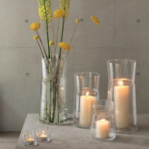 Gio Line Lantern / Vase Clear Line［LSA］