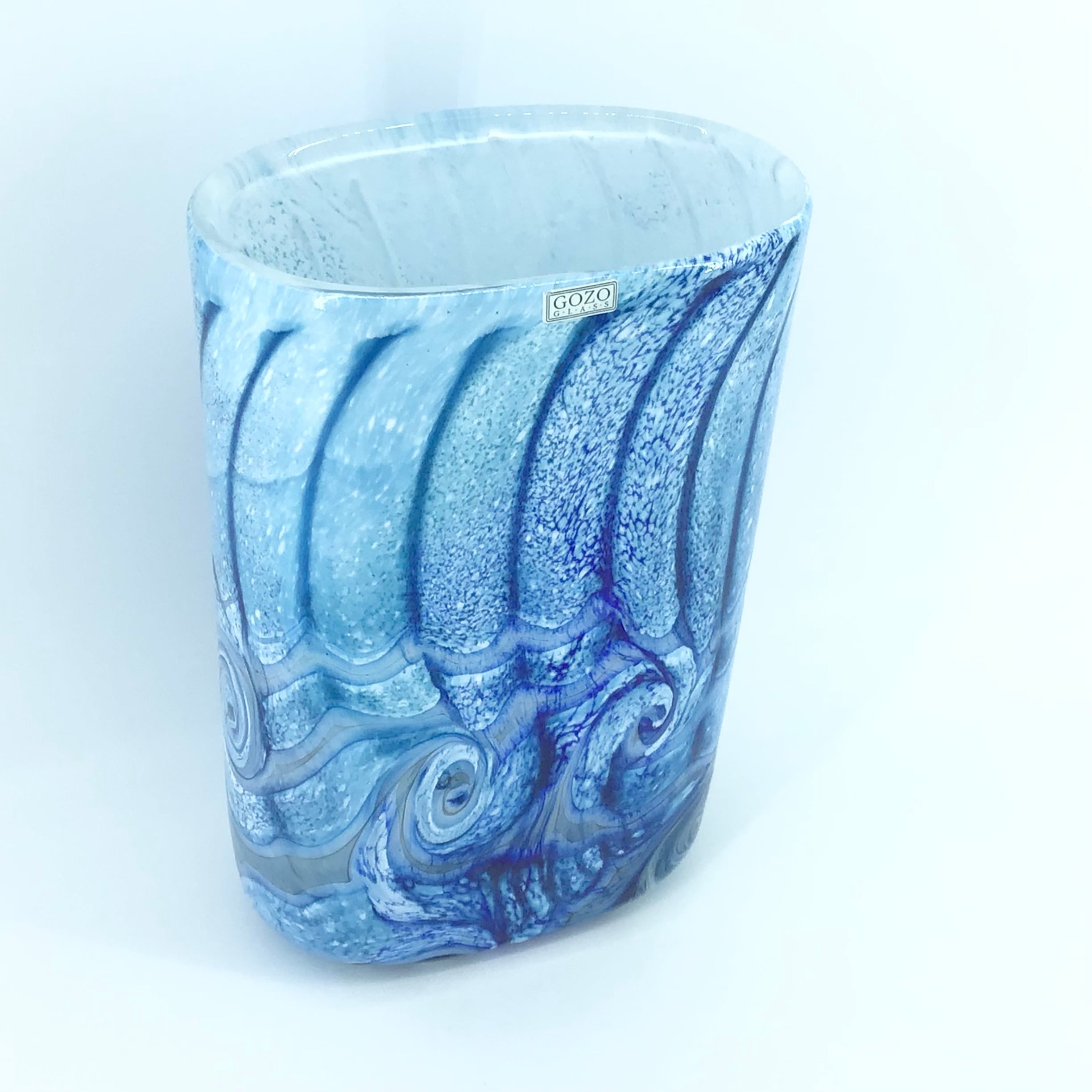 SEA COLLECTION」FLOWERBASE-GGANTIJA5 | Malta Glass Japan（マルタ