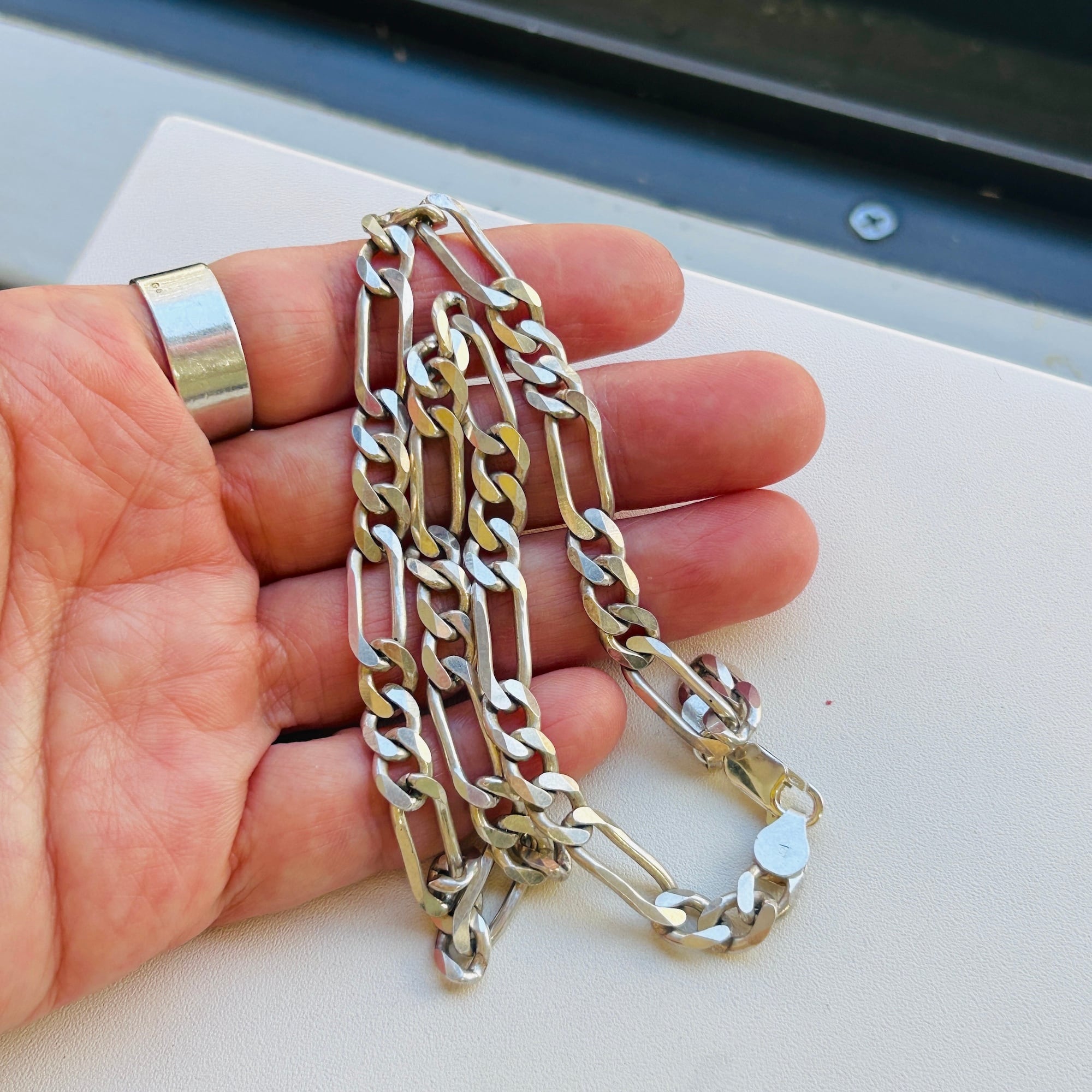 silver925 シルバー　OLD ビンテージ　48cm 118g 最終値下げ silver925 シルバー OLD ビンテージ 48cm 118g 最終値下げ シルバー925