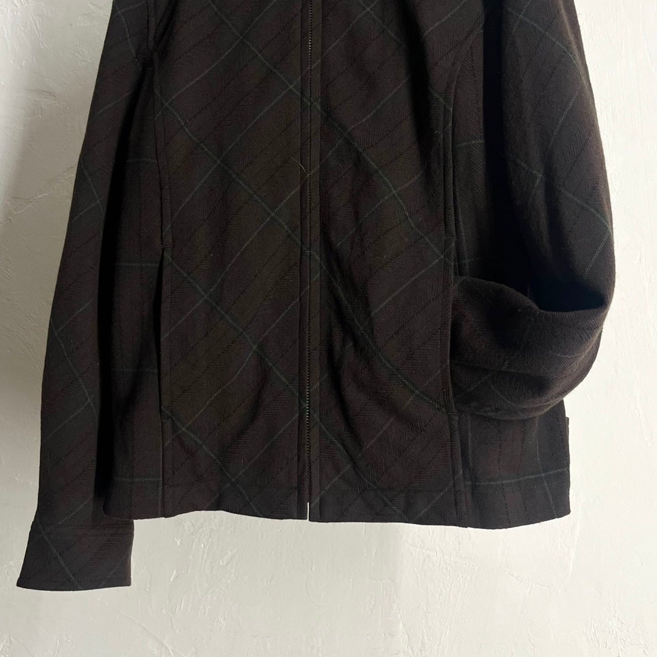 97AW COMME des GARCONS HOMME PLUS Zip-up Wool Blouson 97AW COMME des GARCONS HOMME PLUS Zip-up Wool Blouson