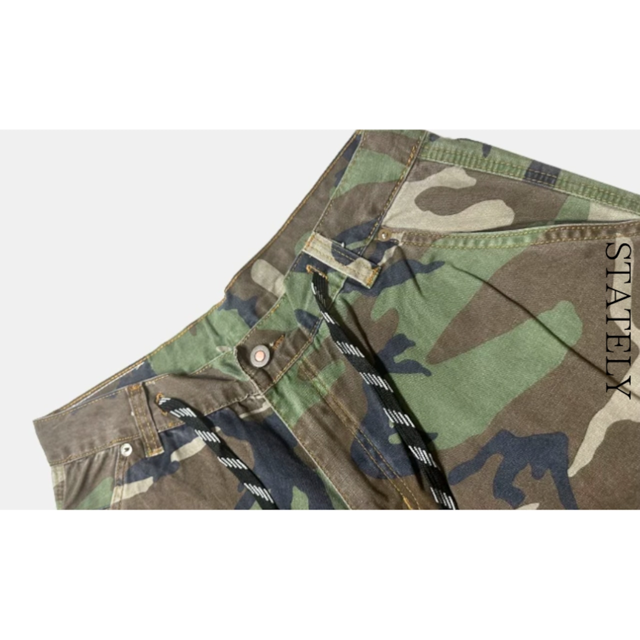 Tiger Camo ワイドカーゴパンツ_B203・画像9