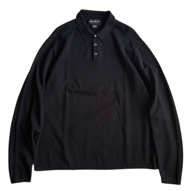 Eddie Bauer cotton knit polo shirt