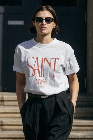 CREDONA  PARMANENT TEE  (SAINT) パーマネントTシャツ