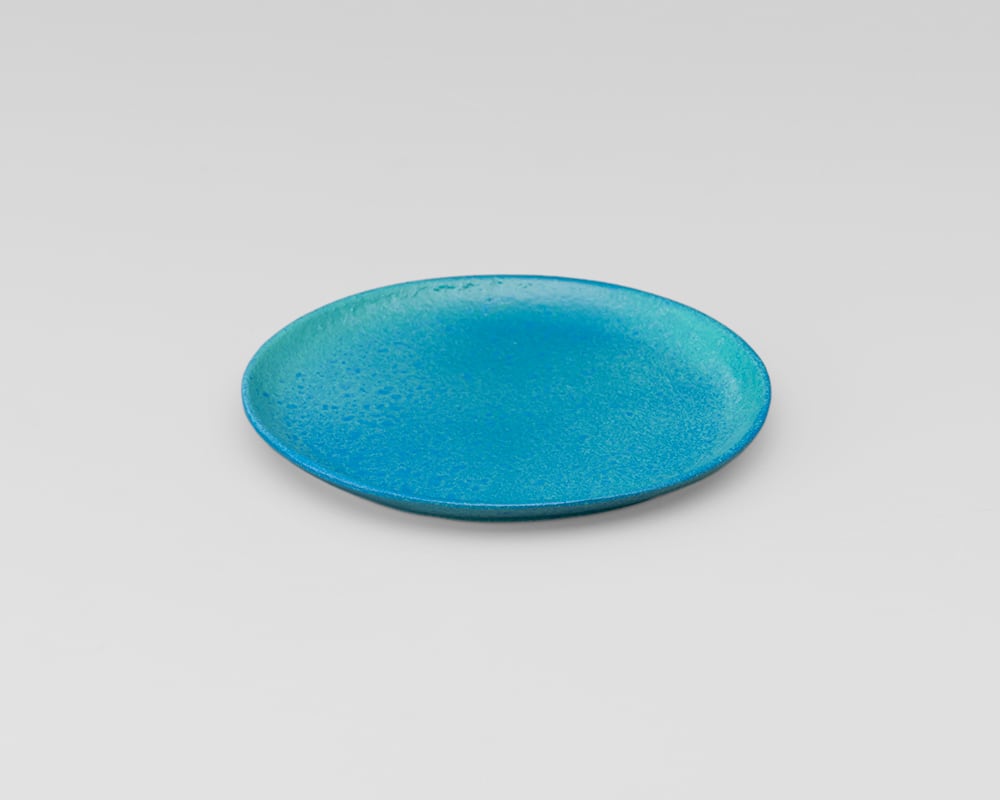 トルコブルー】プレート（小）13cm | 砺波商店