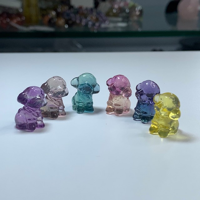 2.大家族☆可愛いフローライト･トイプードル