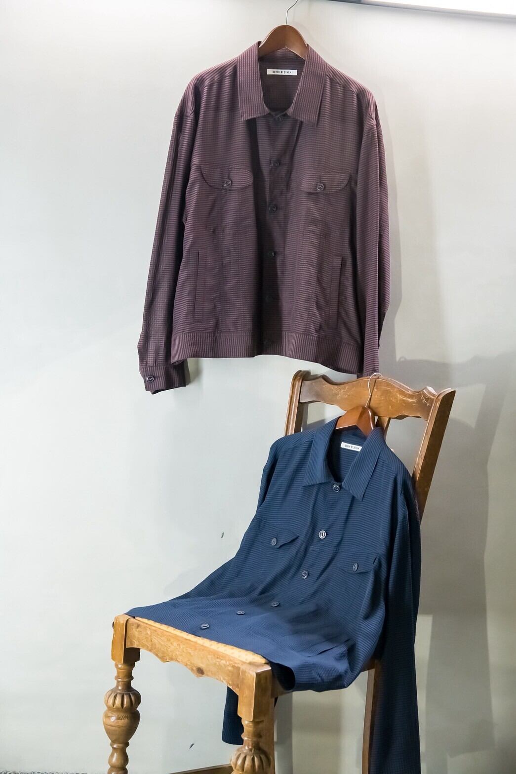 SEVEN BY SEVEN レーヨンジャケット | NOUVEL des HIOC（ヌベル デ