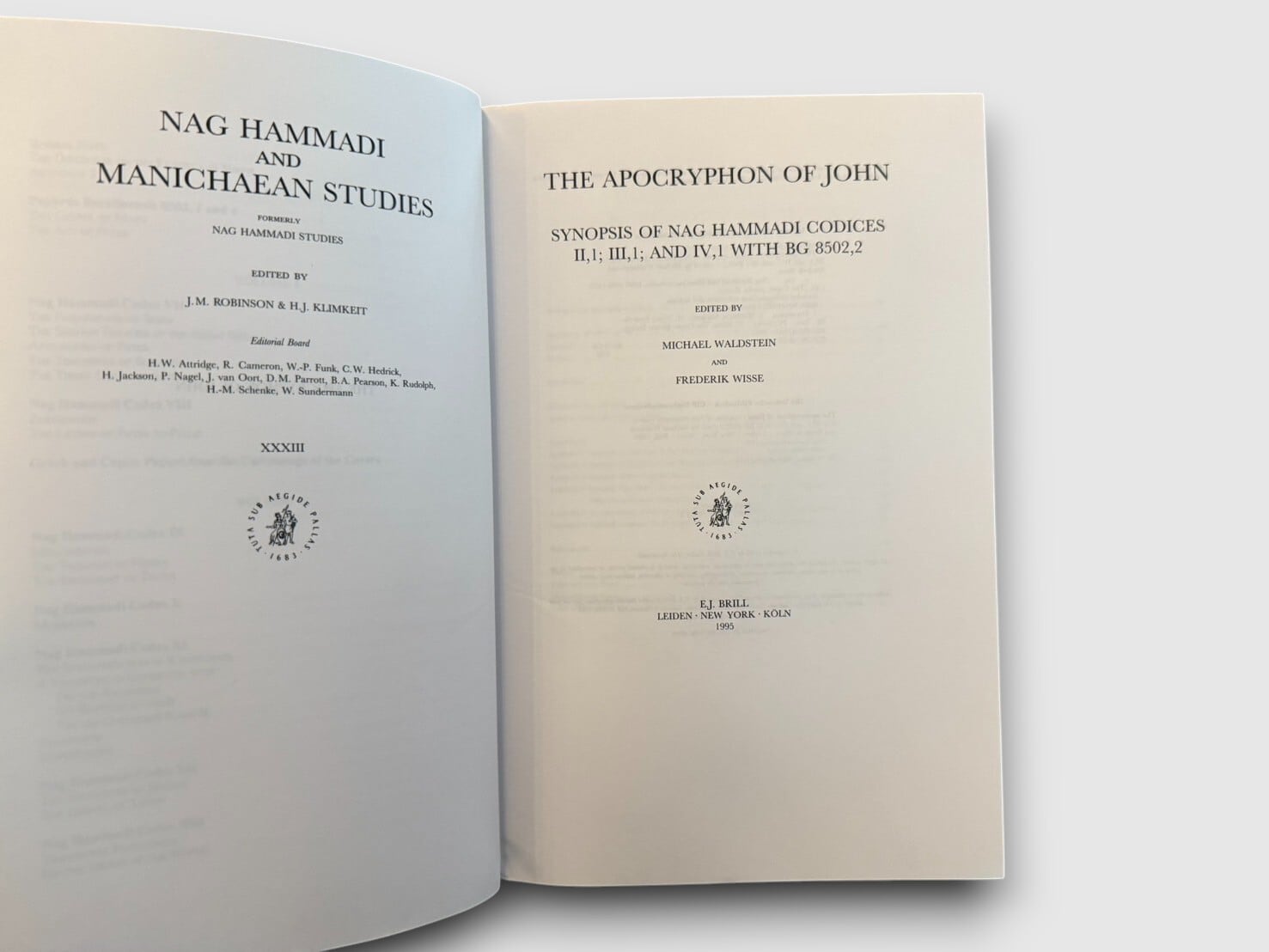SG142】The Coptic Gnostic Library: A Complete Edition of the Nag