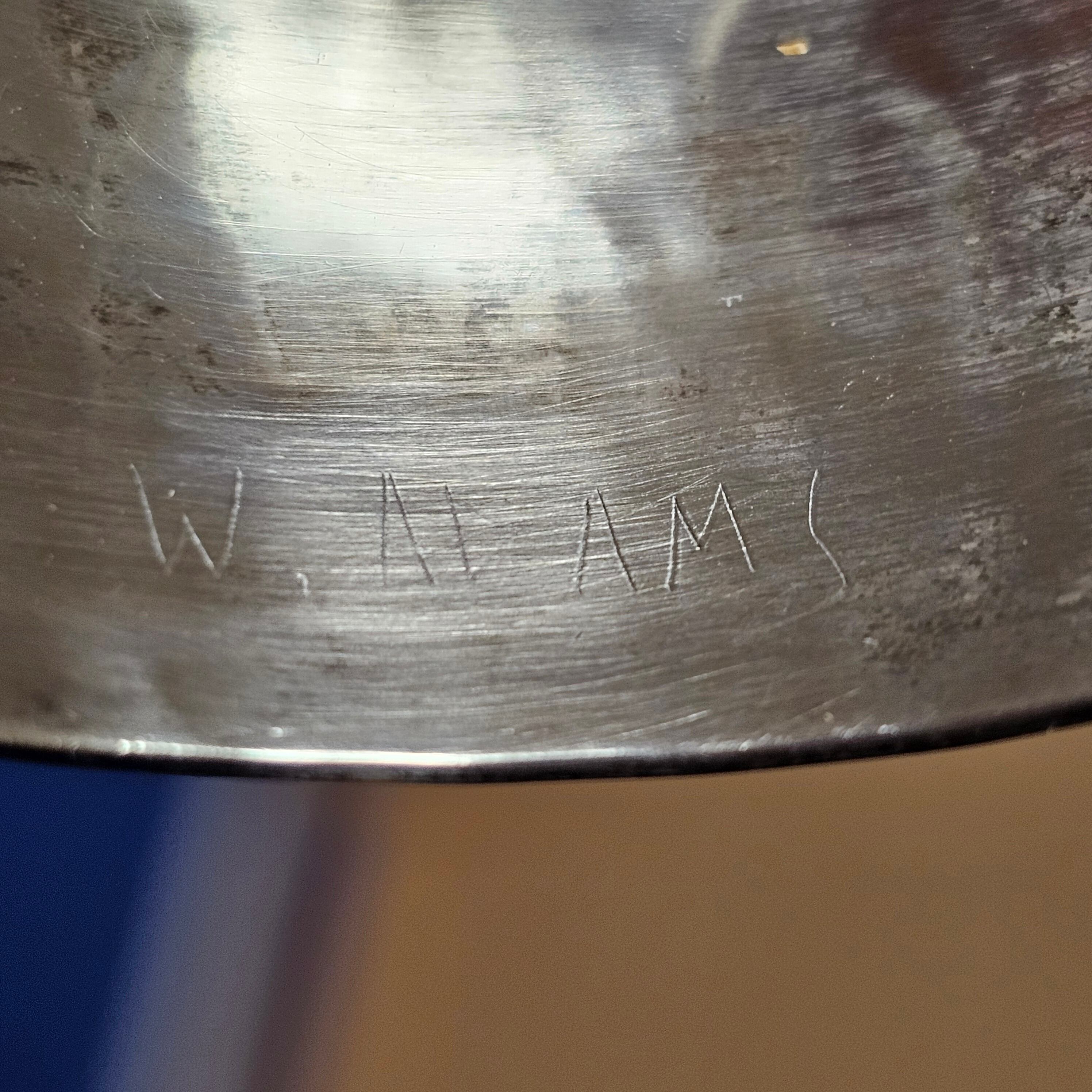希少 W.Adams ハイダ族 14K コンビ バングル ウィリアムアダムス