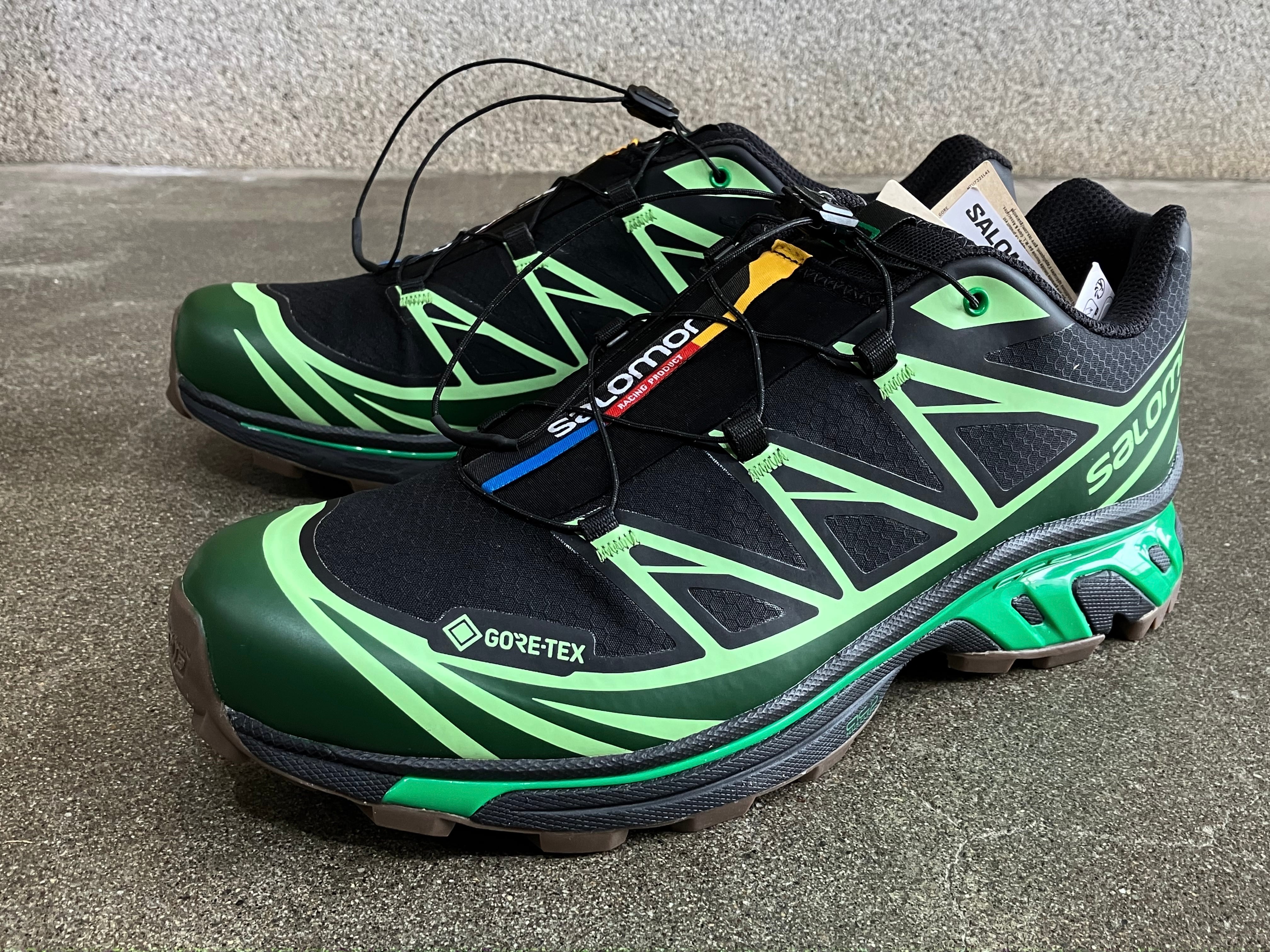 SALOMON ADVANCED XT-6 GTX (BLACK/EDEN/GREEN ASH) | 