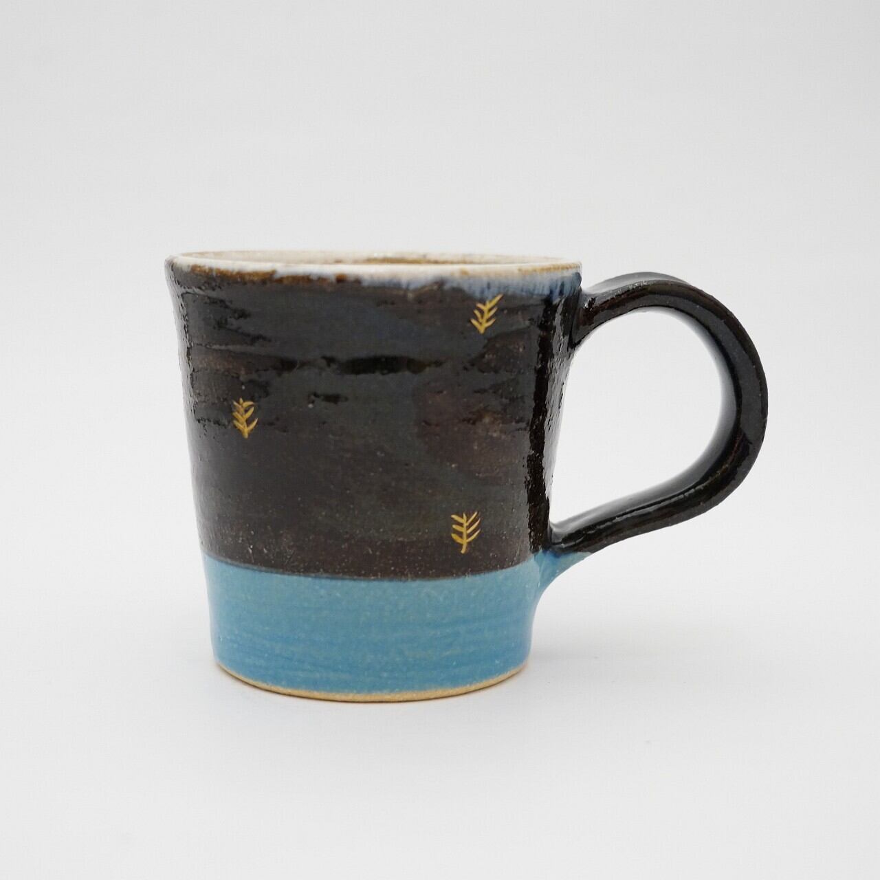 【あさの かつこ】からころんマグカップ トルコブルー C