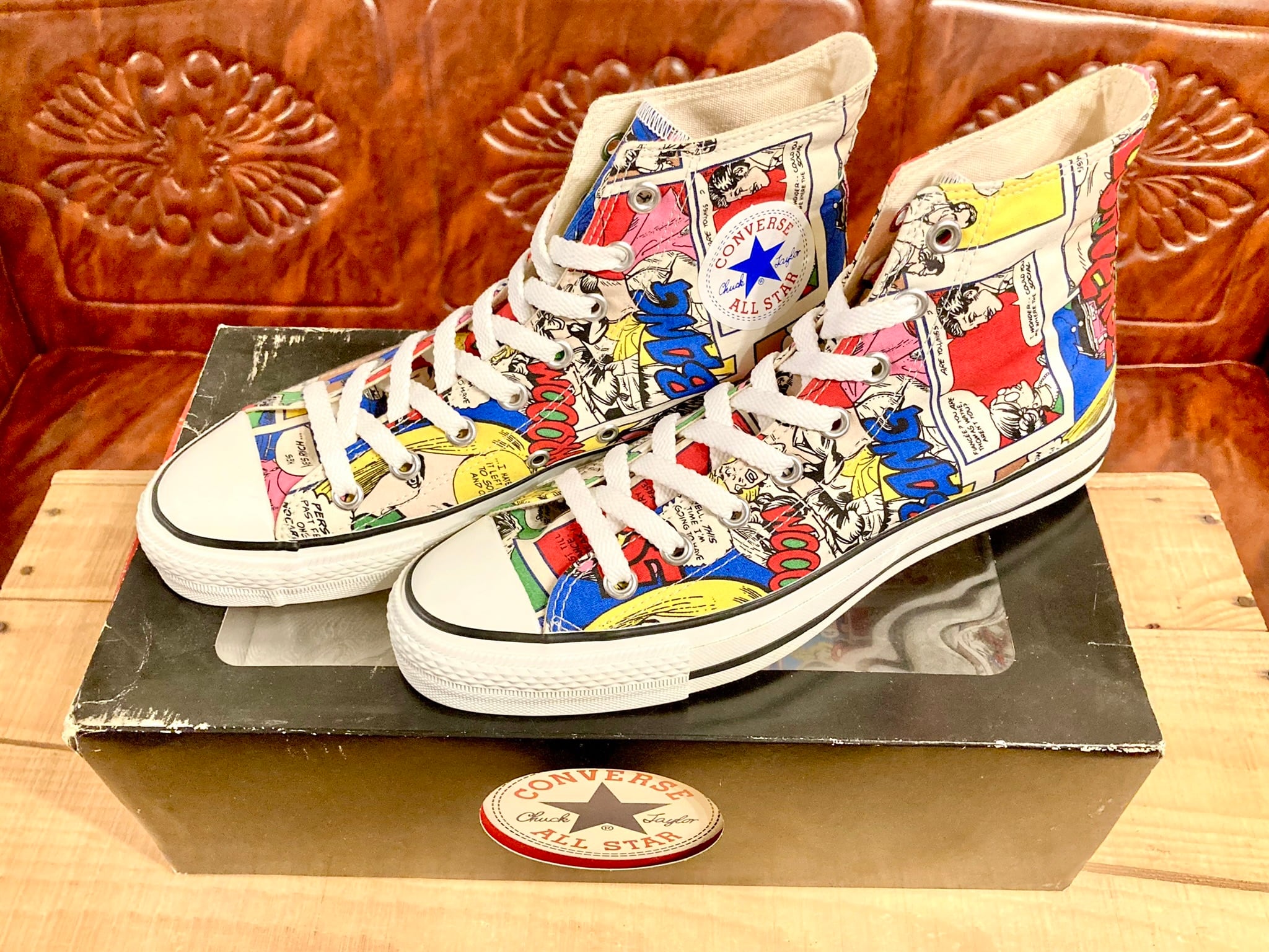 CONVERSE（コンバース） ALL STAR COMIC（オールスター コミック） HI 8 26.5cm アメコミ柄 221 |  freestars powered by BASE