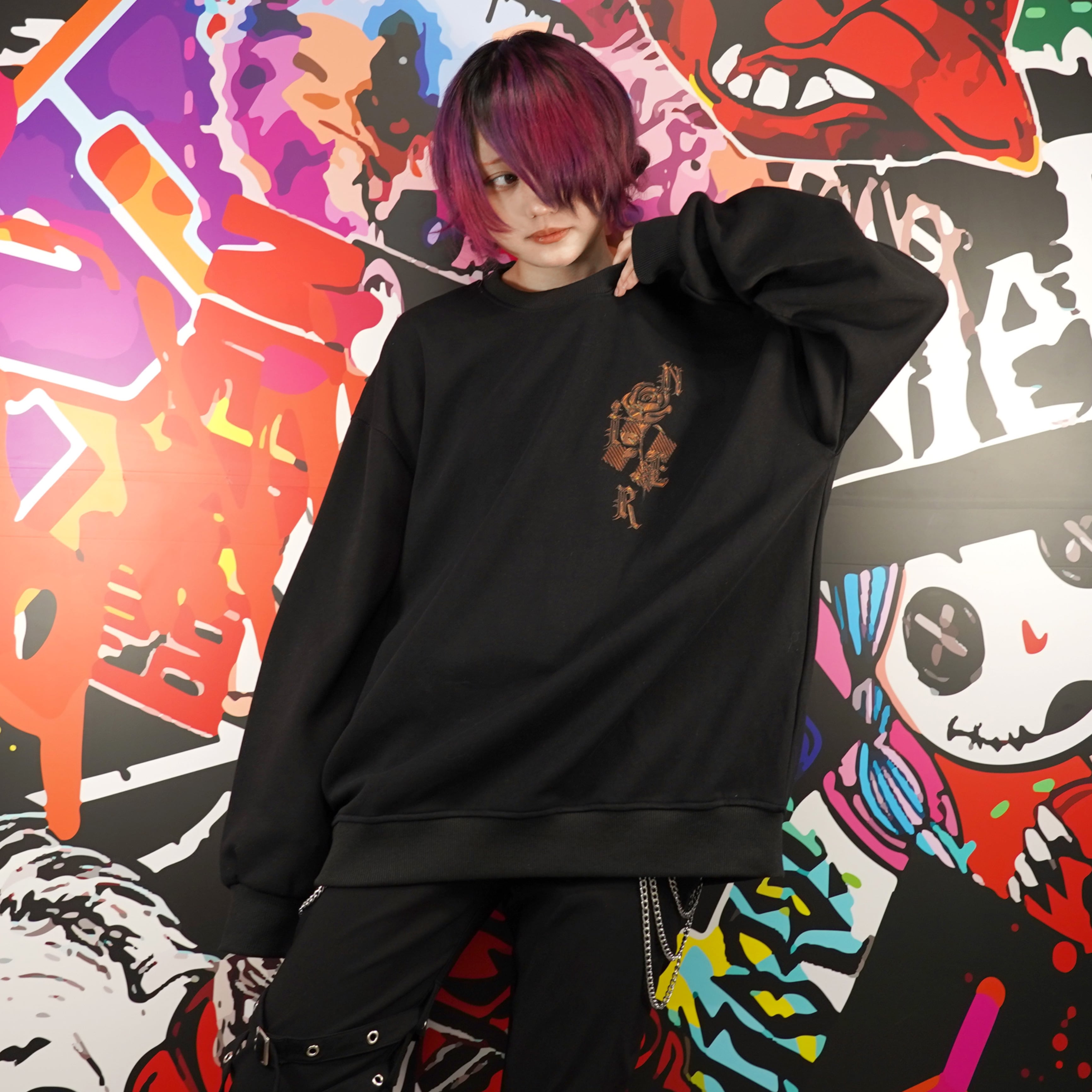 2nd day特別大特価》BRONZE ROSE EMBLEM PULLOVER | NIER CLOTHING