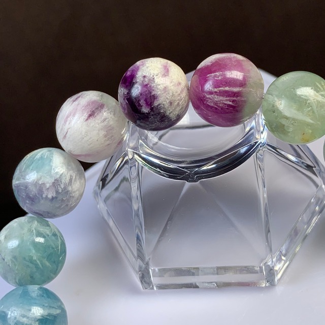 3.ブルー多め♪グラデーションエンジェルフェザーフローライト