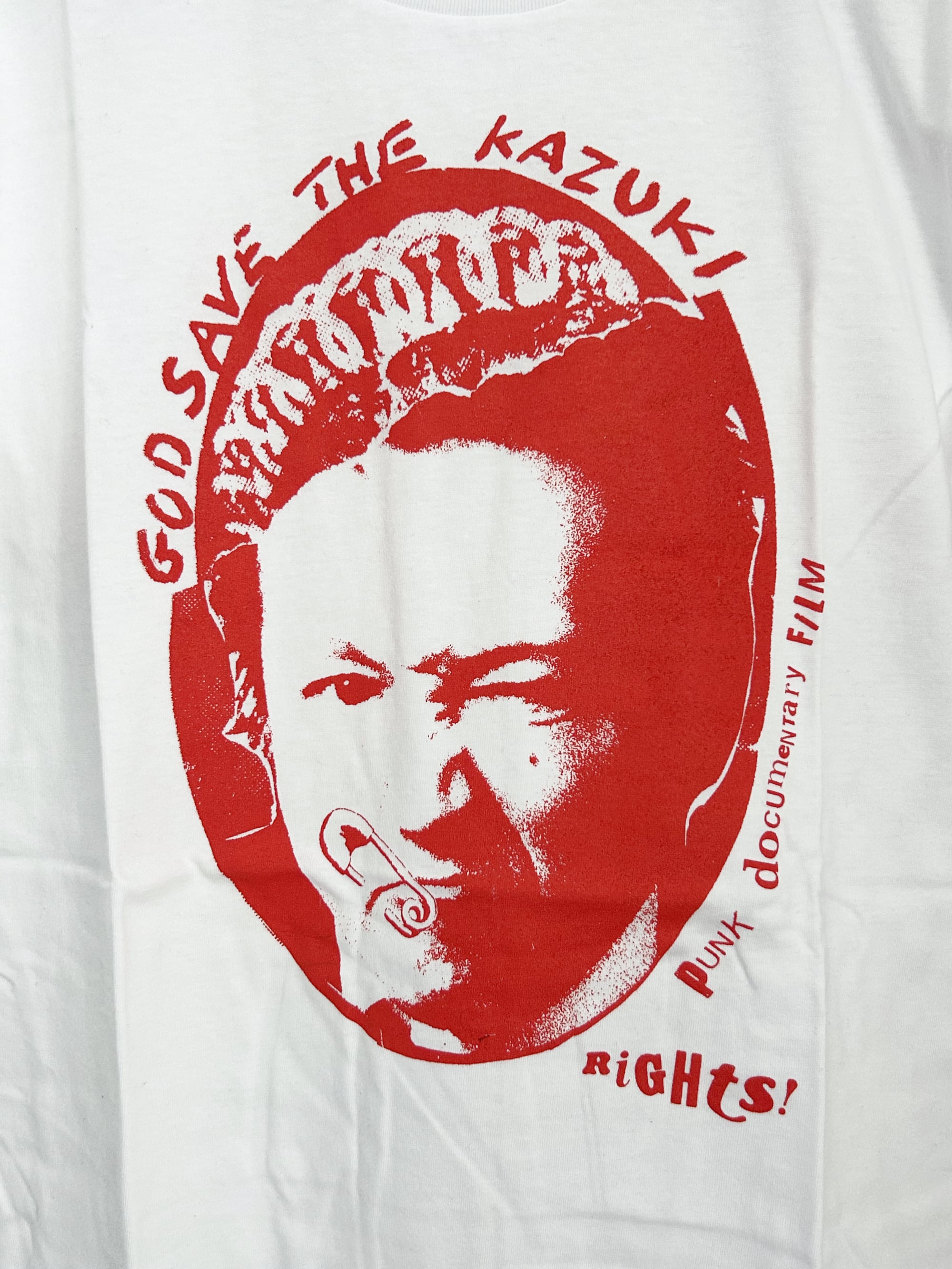 RIGHTS! SAVE KAZUKI Tee red | teeveeg