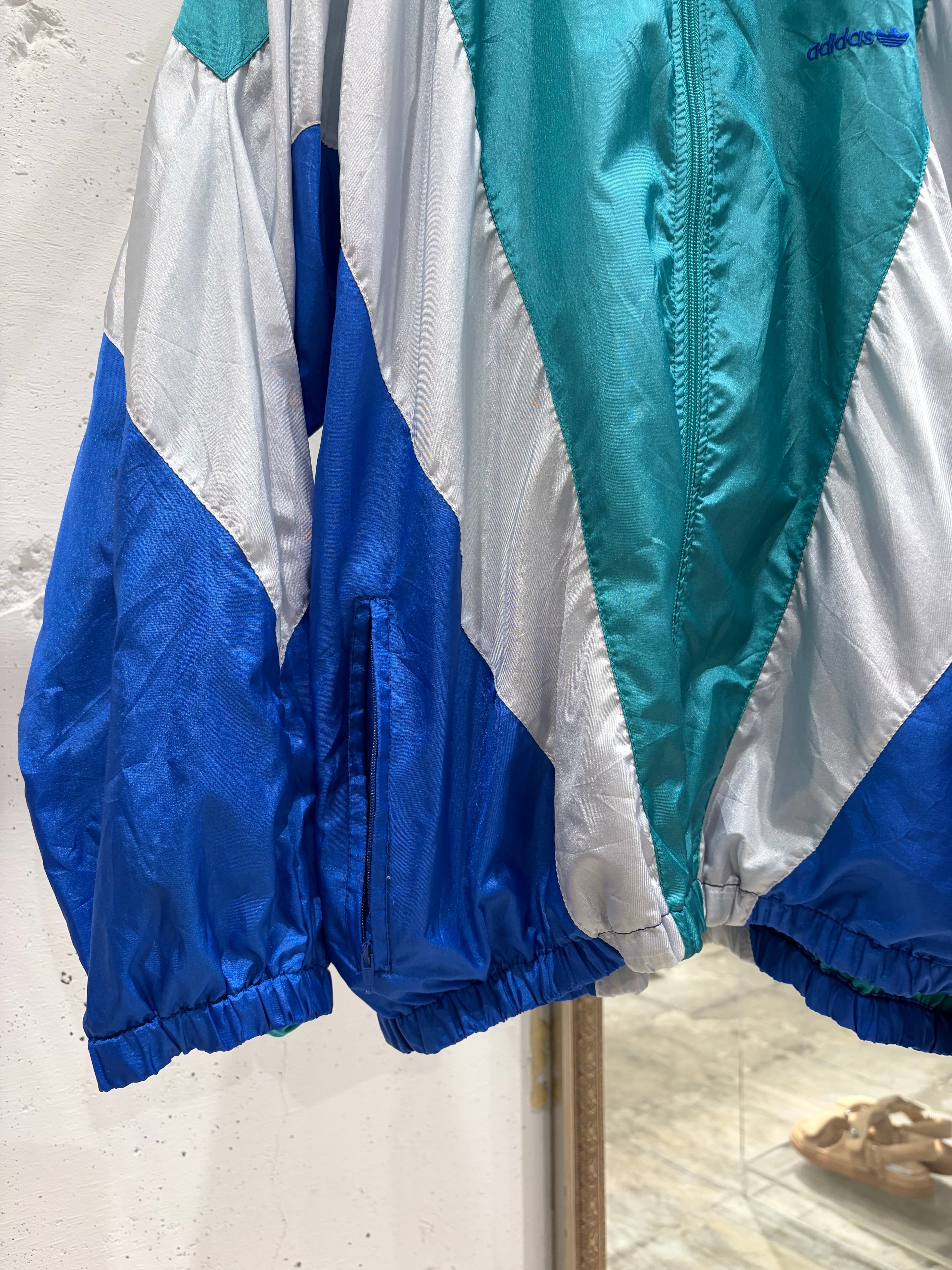 adidas Vintage Color Block Nylon Jacket | CaNARi Vintage