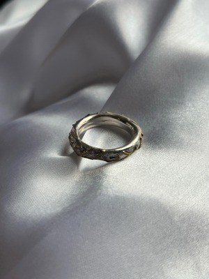 【一点物】silver999ring