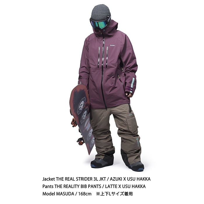 REW 『 REALITY BIB PANTS 23 』24-25 GORE-TEX スノーボード REW 『 REALITY BIB PANTS 23 』24-25 GORE-TEX スノーボード