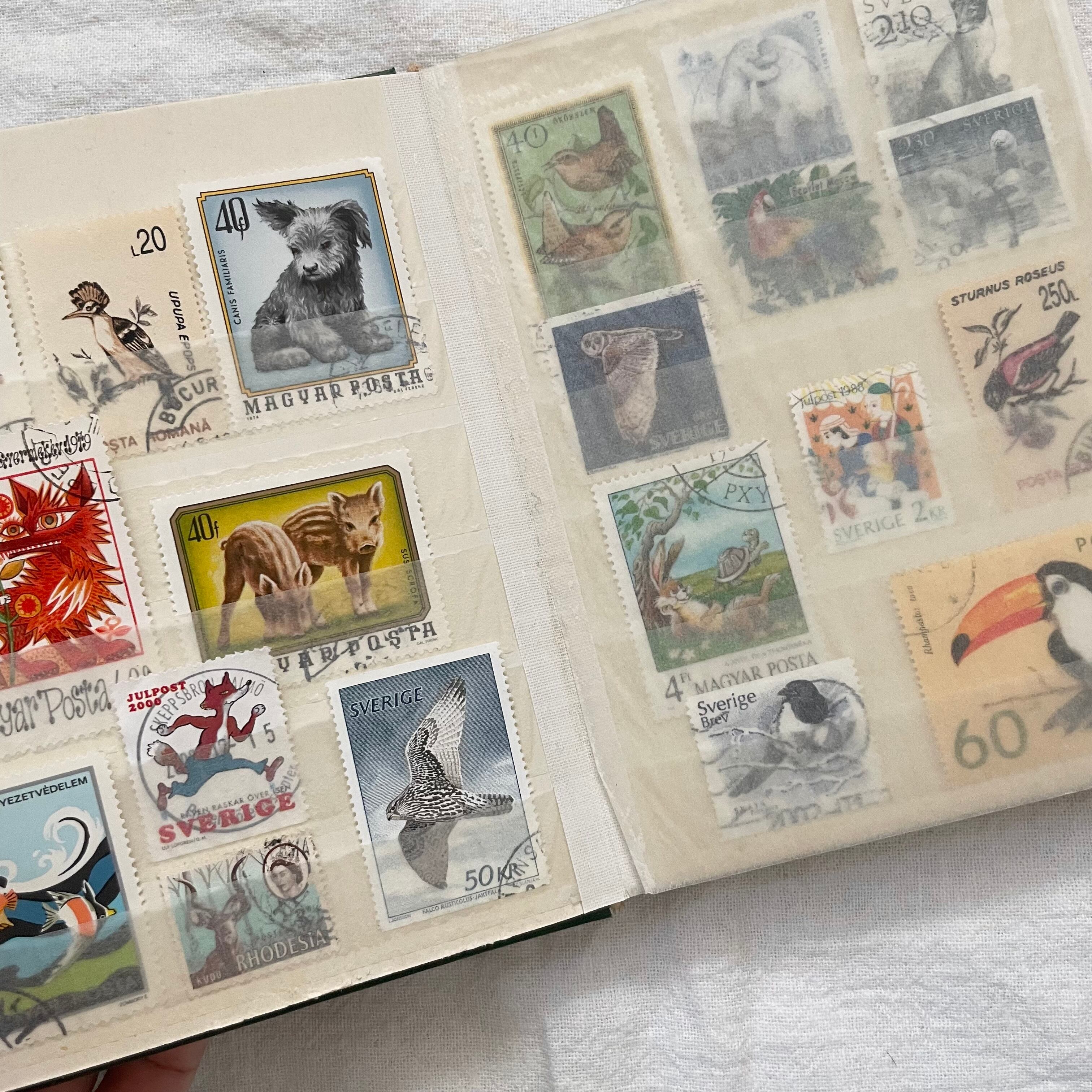 切手帳と39枚の切手2