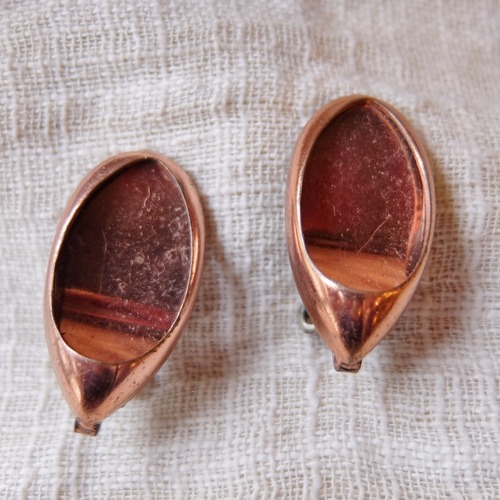 Renoir copper design earring／ルノワール カッパ― デザインイヤリング