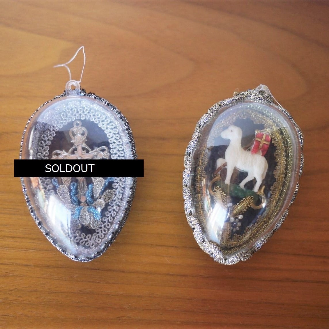 卵型オーナメント 修道院手芸 ドイツ | こりすのパン屋Base店 （世界の