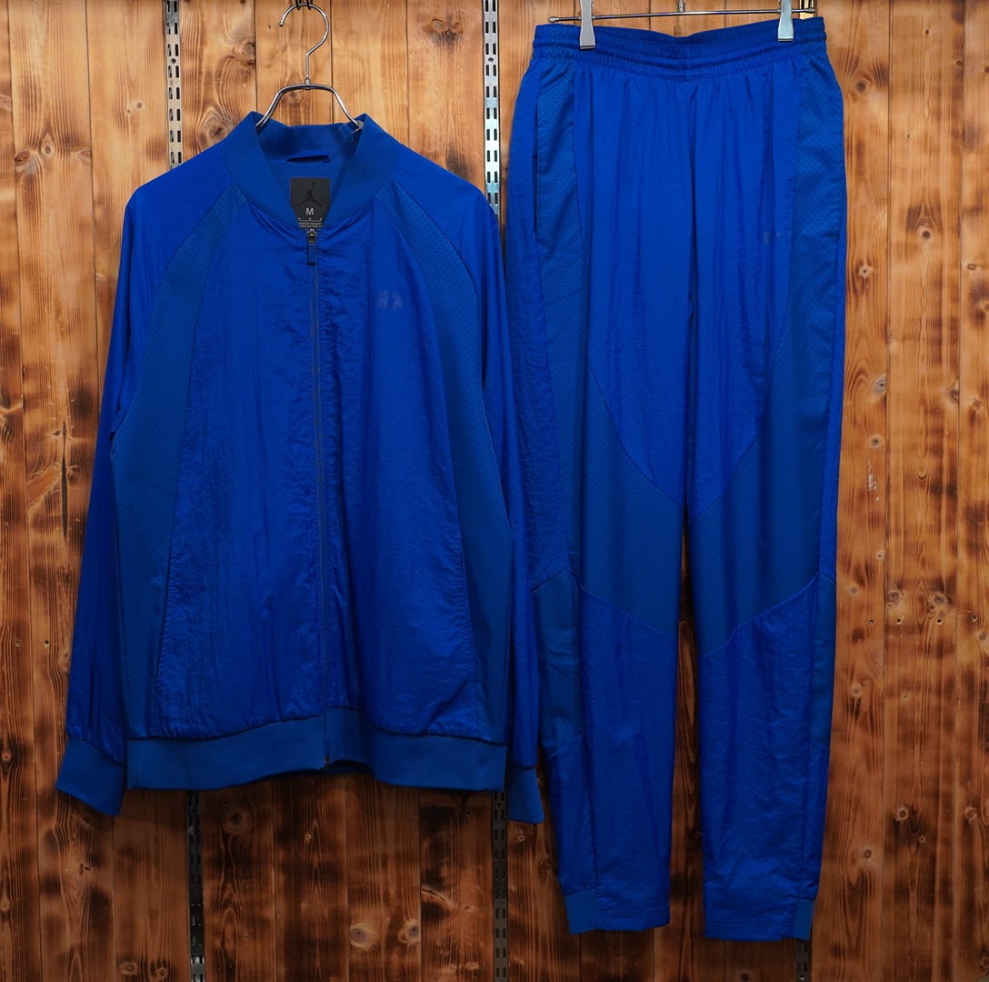 nike jordan セットアップ 上M下S /ナイキ ジョーダン ジャージ トラックスーツ トラックジャケット トラックパンツ 青